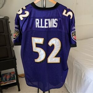 Baltimore Ravens Ray Lewis 52 Football Jersey NFL Reebok
